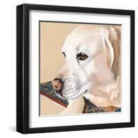 Dlynn's Dogs - Shell-Dlynn Roll-Framed Art Print