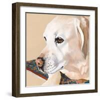 Dlynn's Dogs - Shell-Dlynn Roll-Framed Art Print