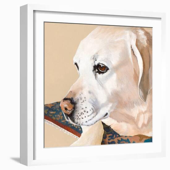 Dlynn's Dogs - Shell-Dlynn Roll-Framed Art Print