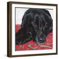 Dlynn's Dogs - Tallulah-Dlynn Roll-Framed Art Print