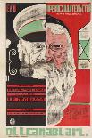 Poster for the Leningrad Zoo, 1928-Dmitri Anatolyevich Bulanov-Framed Stretched Canvas