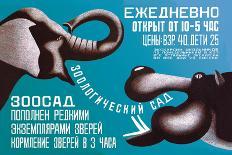 Zoo, Open Daily from 10 to 5-Dmitri Bulanov-Art Print