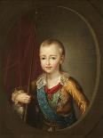 Portrait of Grand Duke Alexander Pavlovich (Alexander) as Child-Dmitri Grigorievich Levitsky-Giclee Print