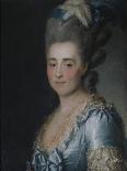 Portrait of the Opera Singer Anna Davia Bernucci, 1782-Dmitri Grigorievich Levitsky-Framed Giclee Print