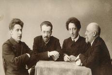 Four Russian Poets, Early 20th Century-Dmitri Spiridonovich Zdobnov-Framed Giclee Print