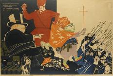 Soviet Russia Is under Siege. Everyone to the Defense!, 1919-Dmitri Stachievich Moor-Giclee Print