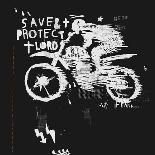 Symbolic Image of the Bike for Motocross-Dmitriip-Art Print