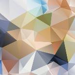 Abstract Triangle Background-Dmitriy Sergeev-Laminated Art Print