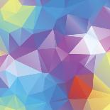 Abstract Triangle Background-Dmitriy Sergeev-Laminated Premium Giclee Print