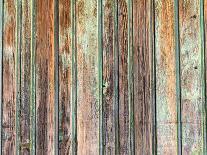 Part of the Wall of the Old Rough Wood Texture-Dmitry Bruskov-Mounted Photographic Print