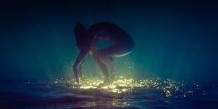 Dives in Beams-Dmitry Laudin-Photographic Print