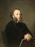 Portrait of the Artist Ivan Aivazovsky (1817-190), 1879-Dmitry Mikhaylovich Bolotov-Framed Giclee Print