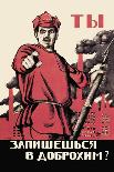 Have You Volunteered for the Red Army?-Dmitry Moor-Laminated Art Print