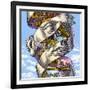 DNA In All Living Things, Artwork-Bill Sanderson-Framed Photographic Print