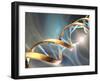 DNA Molecule, Artwork-Laguna Design-Framed Photographic Print