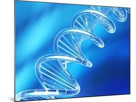 DNA Molecule, Artwork-PASIEKA-Mounted Photographic Print