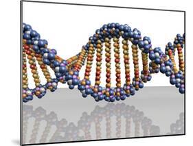 DNA Molecule, Computer Artwork-PASIEKA-Mounted Photographic Print