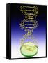 DNA Molecule-Victor De Schwanberg-Framed Stretched Canvas