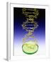 DNA Molecule-Victor De Schwanberg-Framed Premium Photographic Print