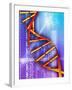 DNA Molecule-PASIEKA-Framed Photographic Print