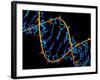 DNA Molecule-PASIEKA-Framed Photographic Print