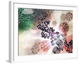 DNA Nanotechnology, Computer Artwork-null-Framed Photographic Print