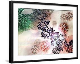 DNA Nanotechnology, Computer Artwork-null-Framed Photographic Print