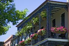 Decorative Iron Balcony-dndavis-Photographic Print