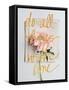 Do All Things with Love-Sarah Gardner-Framed Stretched Canvas