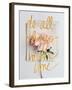 Do All Things with Love-Sarah Gardner-Framed Art Print