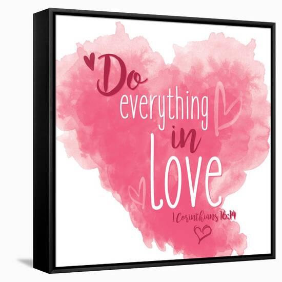 Do Everything-Jace Grey-Framed Stretched Canvas