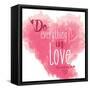 Do Everything-Jace Grey-Framed Stretched Canvas