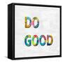 Do Good in Color-Jamie MacDowell-Framed Stretched Canvas