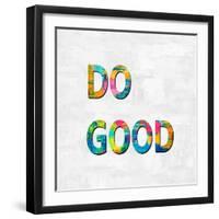 Do Good in Color-Jamie MacDowell-Framed Art Print