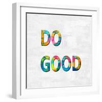 Do Good in Color-Jamie MacDowell-Framed Art Print