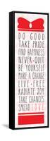 Do Good-null-Framed Stretched Canvas