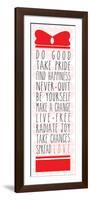 Do Good-null-Framed Art Print