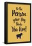 Do It For Your Dog Gold-null-Framed Poster
