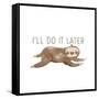 Do It Later-Ann Bailey-Framed Stretched Canvas