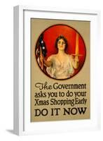 Do It Now-William Haskell Coffin-Framed Art Print