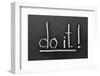 Do It-Yury Zap-Framed Photographic Print