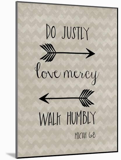 Do Justly-Erin Clark-Mounted Giclee Print