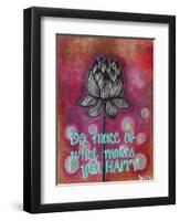 Do More-Carla Bank-Framed Premium Giclee Print