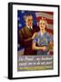 Do My Part, U.S. Labor Poster-null-Framed Giclee Print