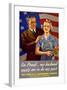 Do My Part, U.S. Labor Poster-null-Framed Giclee Print