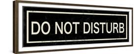 Do not Disturb-Sloane Addison  -Framed Premium Giclee Print
