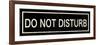 Do not Disturb-Sloane Addison  -Framed Premium Giclee Print