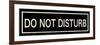 Do not Disturb-Sloane Addison  -Framed Art Print