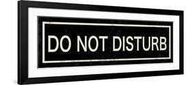 Do not Disturb-Sloane Addison  -Framed Art Print