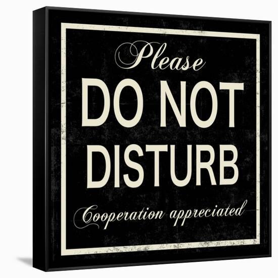 Do Not Disturb-Sloane Addison  -Framed Stretched Canvas